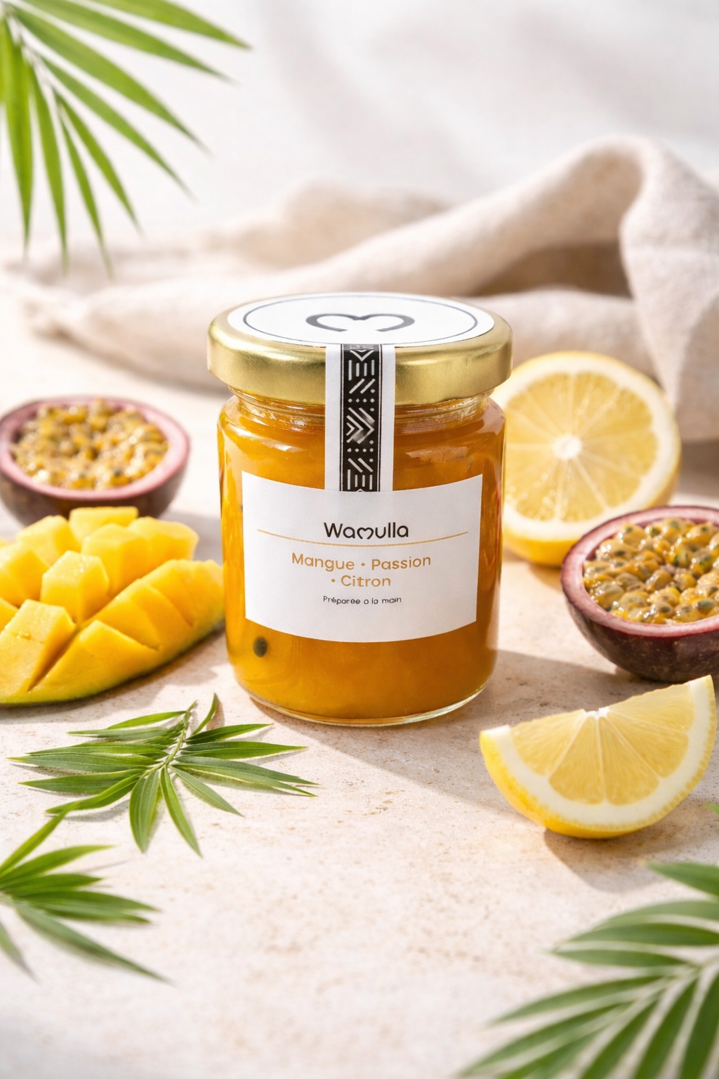 Confiture Mangue Passion  Citron