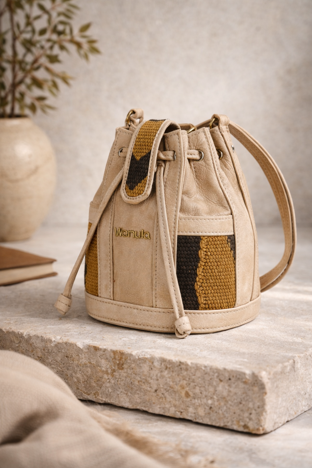 Sac DIALA - Bogolan & Cuir