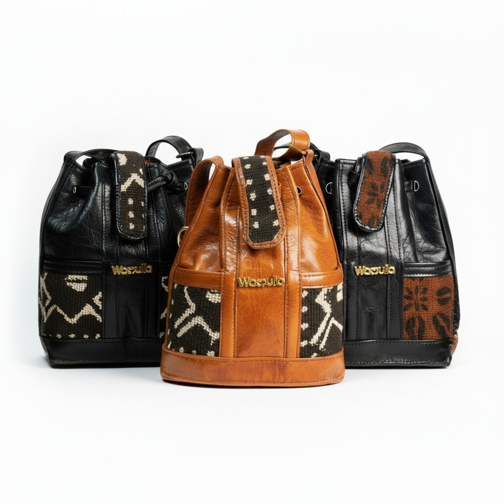 Sac DIALA - Bogolan & Cuir
